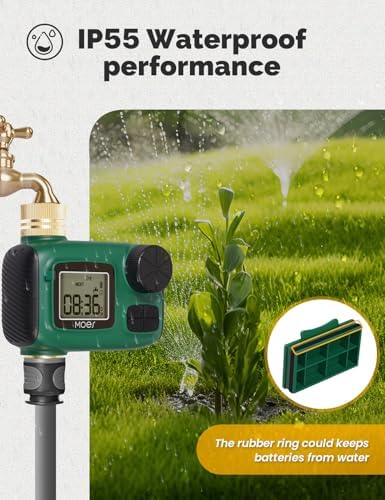 MOES Sprinkler Timer for Garden Hose,Brass Inlet Water Timer - Image 4