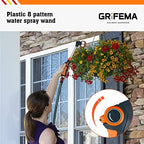 GRIFEMA GE1305 Watering Lance, Extended Hose Pipe Spray Gun with 8 Modes, Watering Wand for Hanging Basket Watering, Lawn Watering, Car Washing, Pet Bathing [Amazon Exclusive] - Image 7