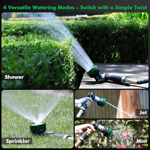 RESTMO Heavy Duty Garden Hose Nozzle, Multi-Angle Hose Spray Nozzle - Image 4