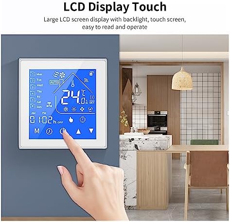Smart Life WiFi Heating Water/Gas Boiler Electric Floor Room Temperature Controller Heating and Hot Water Boost (WiFi Water Heating) - Image 3