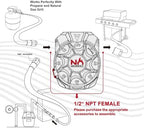 NO WORRIEZ Bypass Propane/Natural Gas Timer, High-Pressure 5 PSI, 1/2" NPT - Image 5