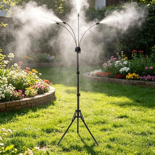 Brass Nozzle Standing Sprayer with Anti Clog Technology for Efficient Plant Moisturization High Durability Misting Structure - Image 2