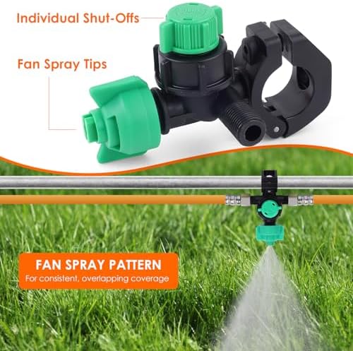 6-Nozzle Folding Sprayer Boom – 122" Spray Coverage for ATV & UTV Sprayers, Row Crop, Adjustable Spray Patterns, Folding Design for Easy Transport (Sprayer Boom) - Image 6