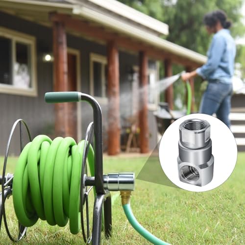 3/4 Inch FXF Heavy Duty Hose Reel Swivel with Grease Zerk - Hose Reel Parts Fitting for Multi-Use Scenarios - Ideal for Home and Industrial Steel Hose Reels - Genuine Super Swivel - Image 6