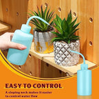 Dandat 24 Pack Tattoo Squeeze Bottle Bulk 500ML/17oz Plastic Safety Wash Bottles Narrow Mouth Lab Squeeze Bottle LDPE Squirt Plants Watering Irrigation Tools Lash Rinse with Scale Labels - Image 3