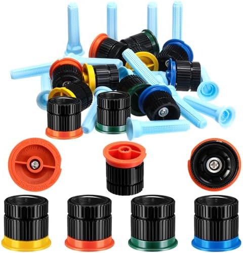 Honoson 16 Pcs Sprinkler Heads Replacement, 4/6/8/10 Van, Multicolor by Honoson
