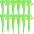 Irrigation System forgarden Automatic Drip Irrigation System Self Watering Spike for Greenhouse Garden Drip Irrigation Parts Garden Sprinkler(12pcs Green) by Unknown