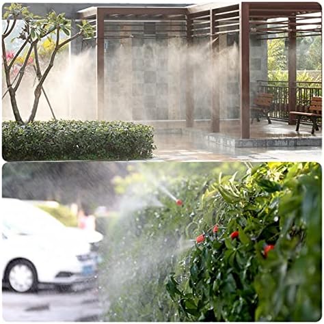 Gardening Irrigation Dripper 3~10m Micro Drip Irrigation System Greenhouse Lawn Garden Irrigation Atomizing Nozzle Watering Kit Gardening Watering System (Color : 3m Kits) - Image 7