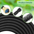 TLGREEN 100ft 1/2" Heavy-Duty Soaker Hose Kit with Solid Brass Connectors - Image 5
