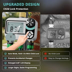 QUOBAS Brass Sprinkler Timer for Garden Hose, Programmable Water Timer - Image 3