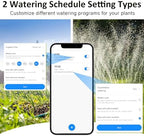 LP WiFi Water Timer, Smart Bluetooth Hose Timer with APP Control, Remote Controlled Watering System with Rain Delay, Manual & Automatic Modes for Garden, Yard, and Lawn Irrigation - Image 4