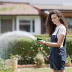 Garden Hose 100 FT, Non-Expanding, 10 Functional Nozzles, Anti-Kink - Image 6