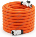 100 FT Garden Hose, Upgraded Lightweight Non-Expanding Water Hose, Flexible Kink-Resistant Design for All-Weather Use, Yard, RV and Car Washing, Orange by Unknown