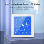 Smart Life WiFi Heating Water/Gas Boiler Electric Floor Room Temperature Controller Heating and Hot Water Boost (WiFi Water Heating) - Image 4