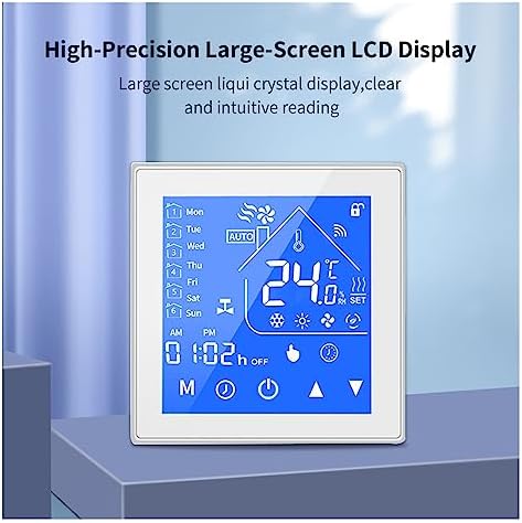Smart Life WiFi Heating Water/Gas Boiler Electric Floor Room Temperature Controller Heating and Hot Water Boost (WiFi Electricheating) - Image 4