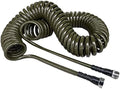 Water Right Polyurethane Coil Hose, 25 Ft, Non-toxic, 3/8” ID, Olive by WATERRIGHT
