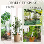 Baderke 6 Sets Plant Watering Stake Devices Include Terracotta Self Watering Spikes and 500 ml Plastic Wine Bottles for Vacation Indoor Outdoor Plant - Image 6