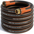 Garden Hose 35 ft x 5/8", Heavy Duty Water Hose, Flexible and Durable, Kink Resistant Lightweight Hybrid Hose, Leakproof Yard Hose with Male to Female Fittings by EOOIOGARDEN