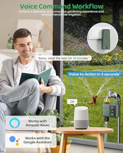 WiFi Water Timer for Garden Hose, 3 Pc Smart Sprinkler Controller - Image 6