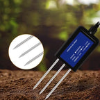 Temperature Moisture Soil Temperature And Humidity Meter With PH Conductivity NPK Sensor Memory, Waterproof Stainless Steel Probe For Agriculture(3-in-1) - Image 3