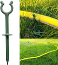 Garden Hose Holder Stake Set of 36 - Durable Plastic fits 3/4 inch Hose Guides for Lawn,Yard & Plant Care, Soaker Hose Support, Kink-Free Watering (Fits 3/4” Hoses) by Unknown