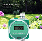 Haofy Water Timer Automatic Garden Irrigation Controller 18 Programmable Groups with Rain Sensor for Spray Drip Irrigation System Home Balcony - Image 2
