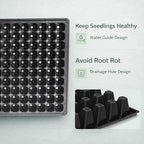 Gardzen 10 Pack 200 Cell Seed Starter Trays - Image 6