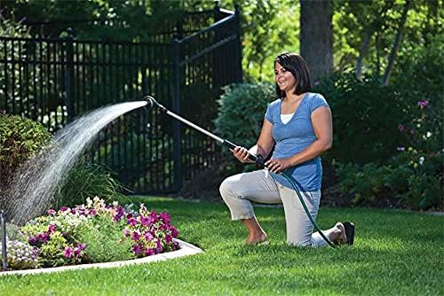 Rocky Mountain Goods 36” Watering Wand with 9 Pattern Adjustable Nozzle - Heavy Duty Aluminum Extension for Garden Hose - Long Watering for Garden Basket or Plants - Brass Leak Free - Ergo Foam Grip - Image 3