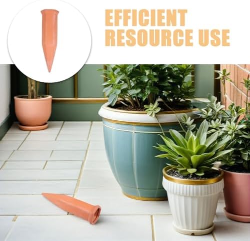 12 Pack Ceramic Self Watering Stakes for Plants, Auto Spikes for Potted - Image 3