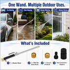 High Pressure Washer Wand for Garden Hose, Hydro Jet Water Hose Nozzle - Image 7