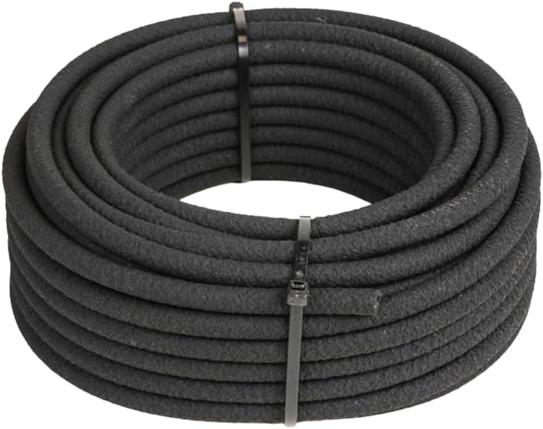 Eaton Brothers Bulk Soaker Hose – 100 ft, 1/4" Inner Diameter – Flexible Drip Watering Line for Gardens, Raised Beds & Landscaping – Durable, No-End Design for Custom Length Systems by EatonBrothers