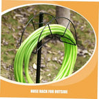 Portable Garden Hose Holder Stand, Heavy Duty Iron for Outdoor Use - Image 7