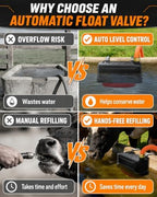 Automatic Water Trough Float Valve for Stock Tank, Auto Livestock Waterer - Image 4