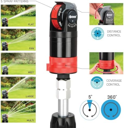 Eden 11530-EDAMZ Multi-Pattern Sprinkler Plus Misting System - Image 4
