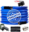 75FT Heated Water Hose for RV,-45 ℉ Anti-freezing Heated Garden Hose，Electrically Heated Hose of Rv Accessories，Rv Freshwater Hoses with Fittings by REHOSEUP