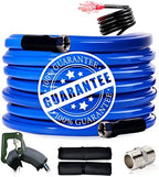 75FT Heated Water Hose for RV,-45 ℉ Anti-freezing Heated Garden Hose，Electrically Heated Hose of Rv Accessories，Rv Freshwater Hoses with Fittings by REHOSEUP