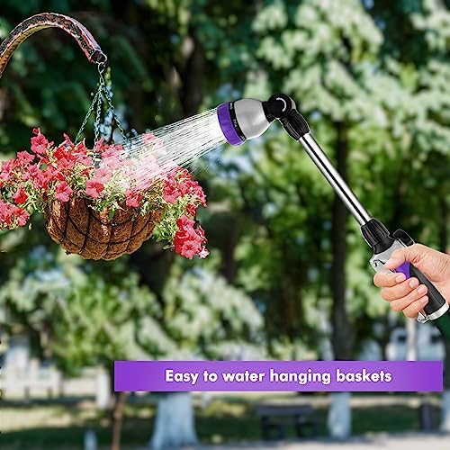 RESTMO Heavy Duty Metal Hose Wand, Watering Wand for Garden Hose - Image 6