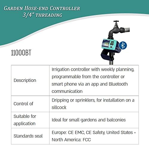 Galcon 11000 Series Hose Timers Irrigation Controller for Watering Balcony & Small Garden - Image 6