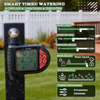 Anleolife 82.4FT Automatic Drip Irrigation System Kit with Water Timer - Image 3