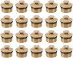 Brass Misting Nozzles, 1/2 Inch Adjustable Atomizers Dust Control Cooling by Unknown