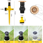 Sprinkler System - Drip Irrigation System, Outdoor & Indoor Watering System for Plants, 360 Degree Rotatable Automatic Plant Watering System, Lawn & Garden Irrigation System - Image 2