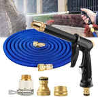 H2 Long Spray Gun Multifunctional Car Wash Tool, Portable High Pressure Power Washer Nozzle With Three Adjustable Spray Modes, Jet Nozzle Power Washer For Garden Hose, Car Cleaning (Hose* 49.2ft) by Unknown