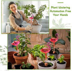6 Pcs Non-Clogging Plant Watering Globes, Slow Release Flamingo Gradient Hot Pink Self Watering Planter Insert, Automatic Glass Waterer Bulbs for Indoor & Outdoor Plants - Image 4