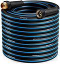 Flexible Garden Hose 100 FT NON-EXPANDABLE, Lightweight Kink-free Hybrid Outdoor Hose Pipe with Leakproof Connectors, Durable Heavy Duty Water Hose for Outside Watering, House Cleaning by Unknown