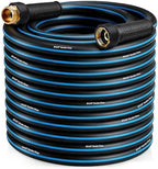 Flexible Garden Hose 100 FT NON-EXPANDABLE, Lightweight Kink-free Hybrid Outdoor Hose Pipe with Leakproof Connectors, Durable Heavy Duty Water Hose for Outside Watering, House Cleaning by Unknown