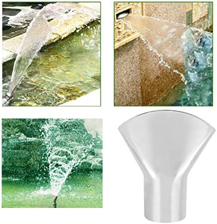 Directional Fan Shaped Fountain Nozzle, Flat Duck Bill Fountain Head, Sprinkler Spray Head for SPA Swimming Pool Garden Pond (2in DN50) - Image 5