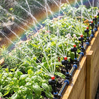 Plants Misting System for Irrigation with Adjustable Knob by Unknown
