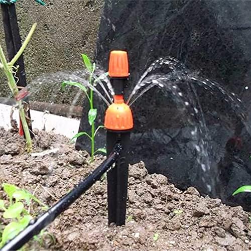 Home Garden Adjustable Automatic Drip Irrigation Misting Spraying Kit with Water Timer Vegetable Flowers Watering Equipment(15m kit) - Image 2