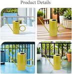 Generic Stainless Steel Indoor Watering Can 51oz 1500ml Lightweight Long Neck Watering Pot for Succulents and Vegetables with Stylish Design for Indoor Gardening - Image 3