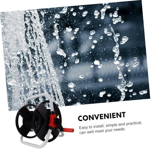 Freestanding Hose Reel Holder for Outdoor Water Hose Storage - Image 7